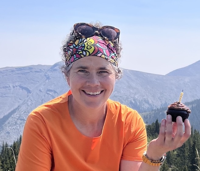 Lori 2025 birthday photo Jumpinpound Summit.jpg small